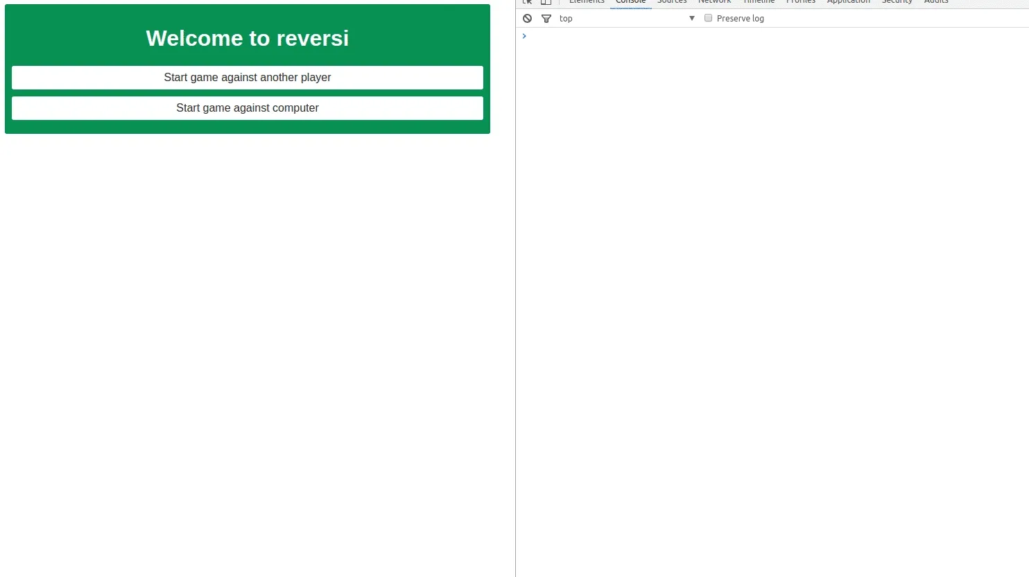 reversi browser react