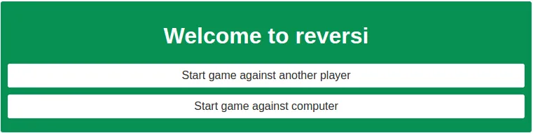 othello page arrivée react isomorphique