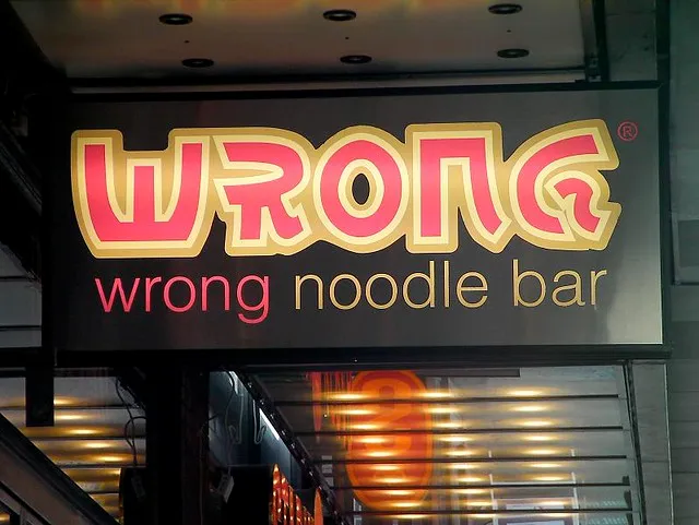Wrong Noodle Bar