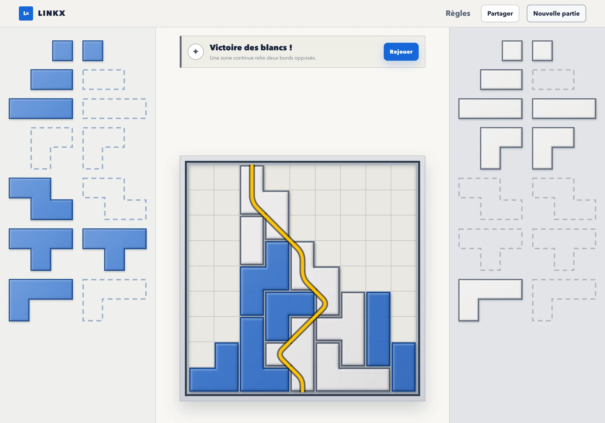 Linkx, le jeu online