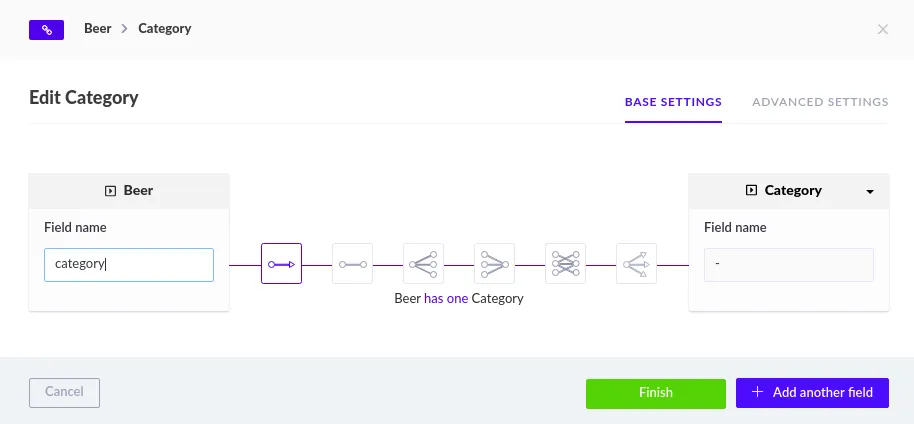 Add category relation