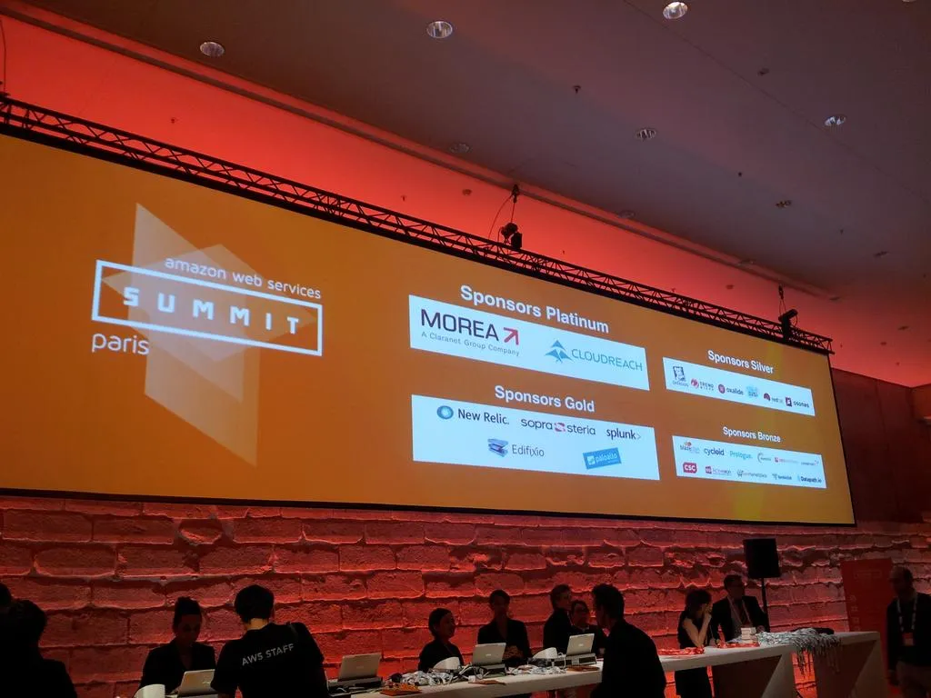 Minutes of AWS Summit Paris 2016