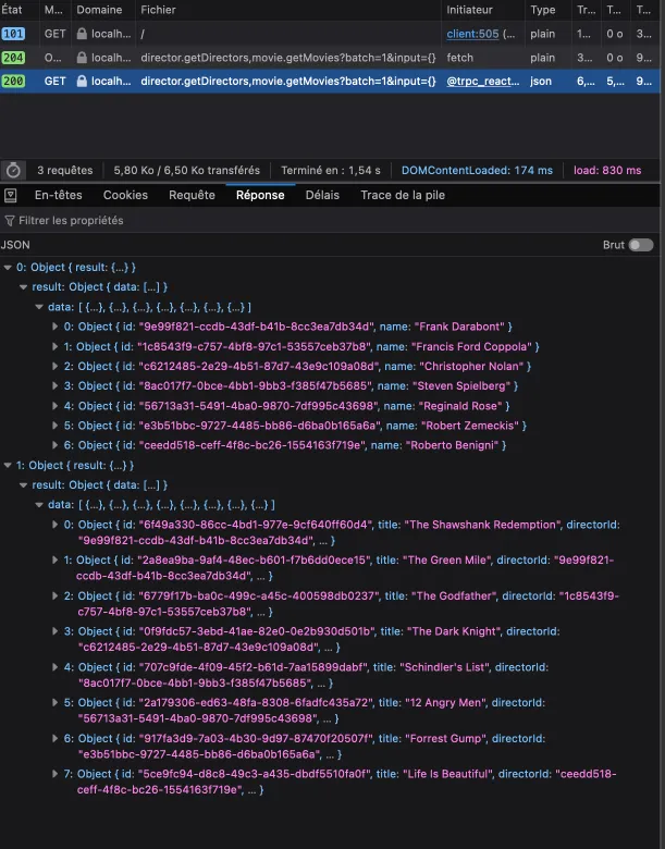 Browser network tab for a batch request