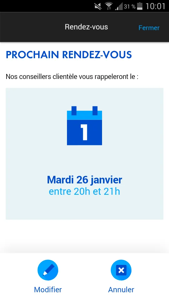 Prise de RDV - Service Clients CANAL+