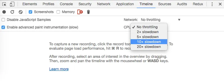Chrome CPU Slowdown