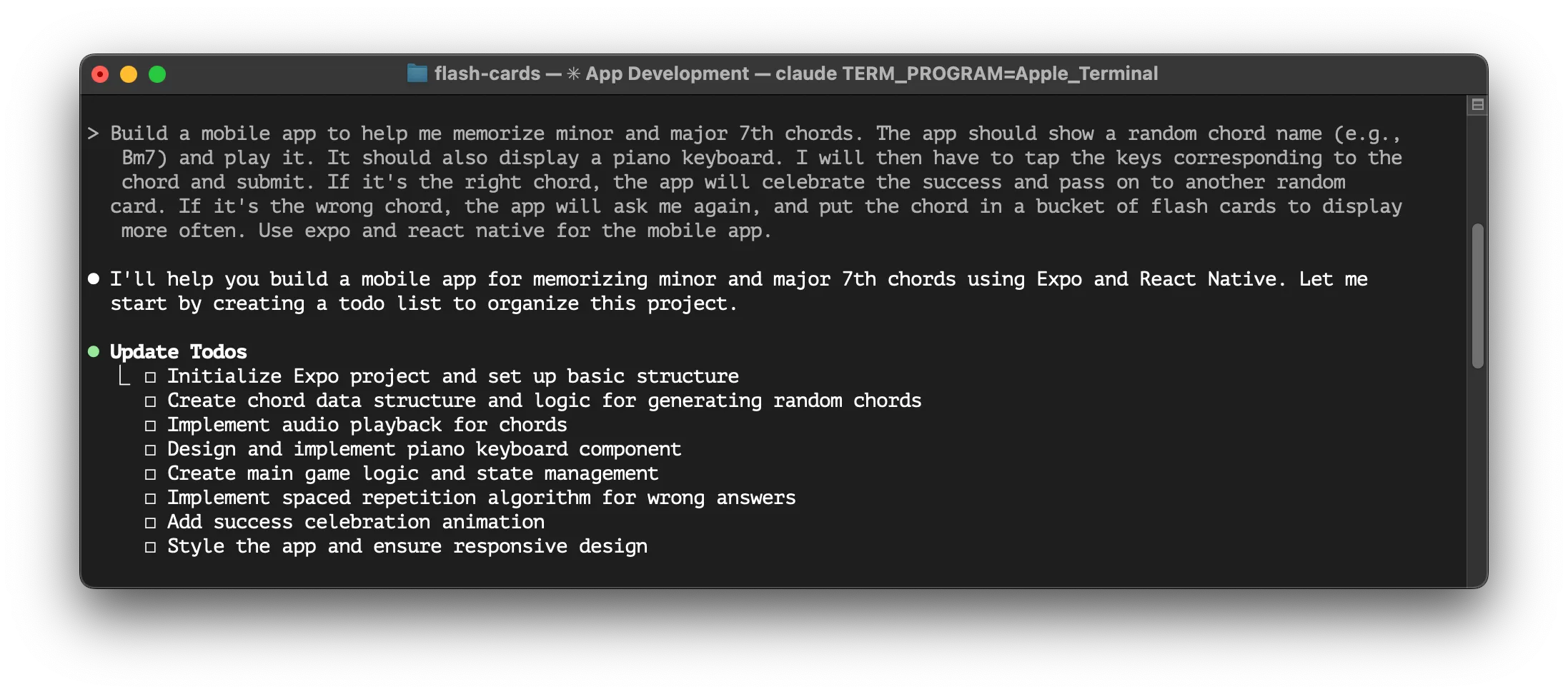 Claude code natural language