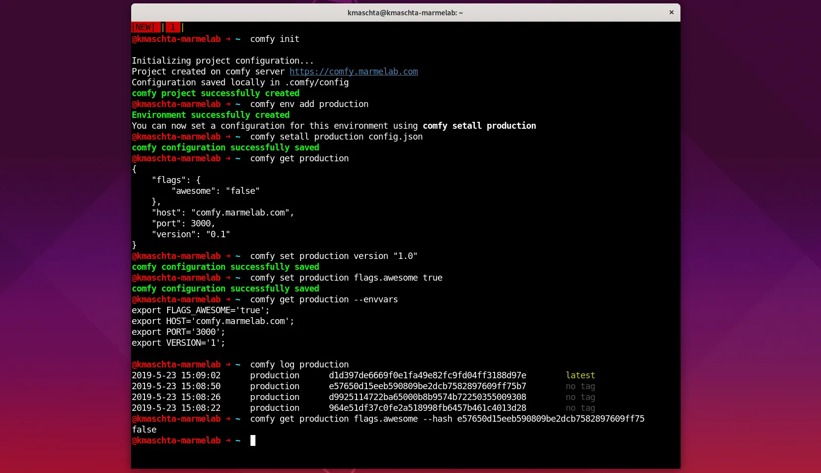 Releasing Comfygure 1.0