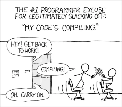 xkcd compiling