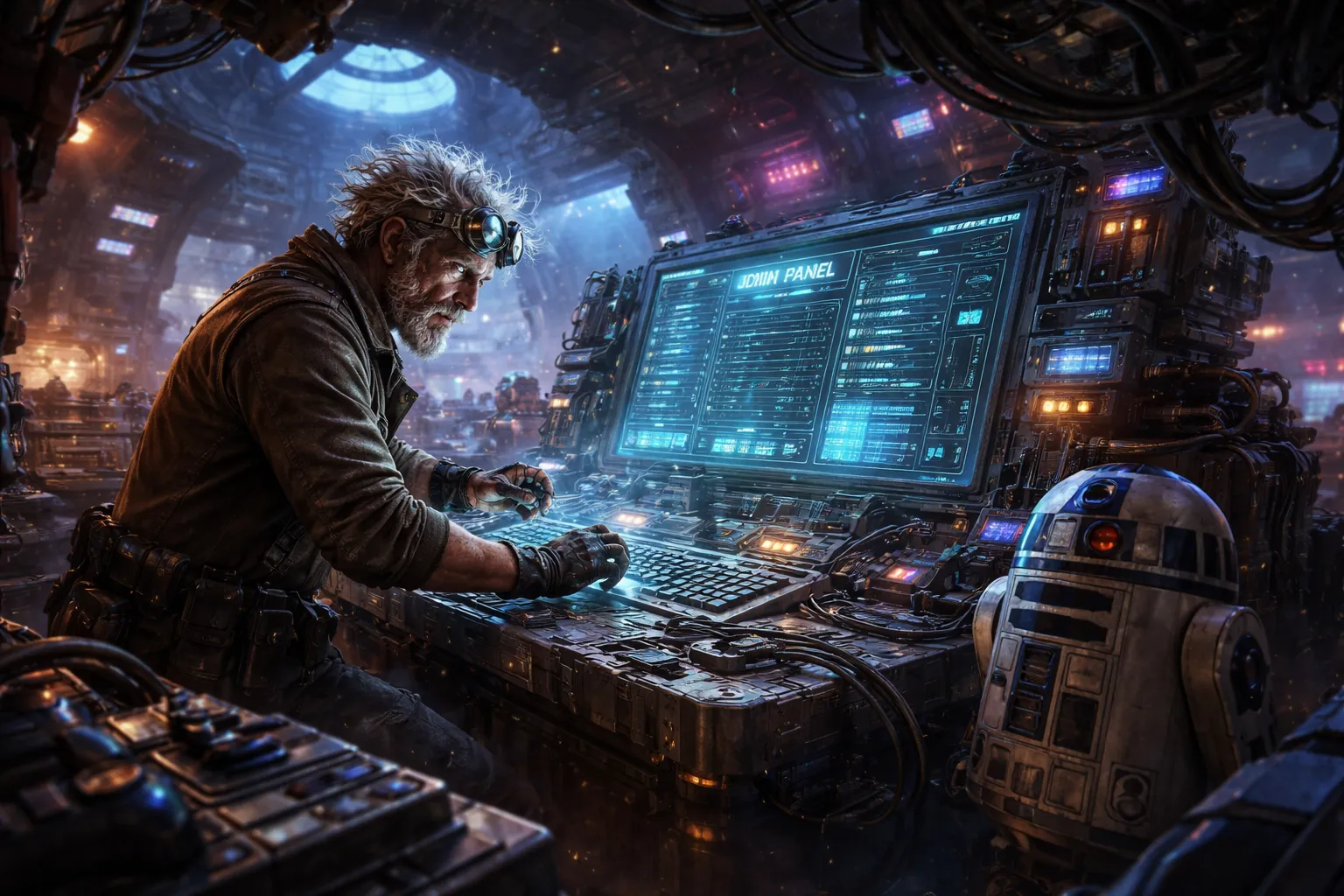 A new hope. Good bye React. Meet COBOL-Admin.