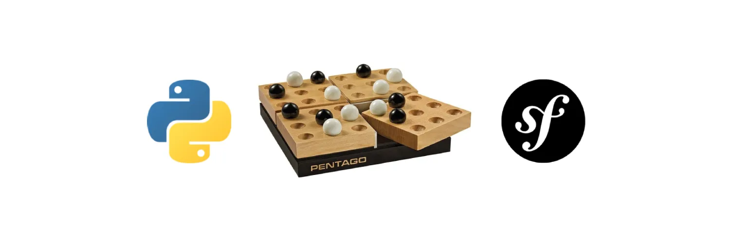 Retour d'une intégration partie 1/2 : Le pentago en Python et Symfony