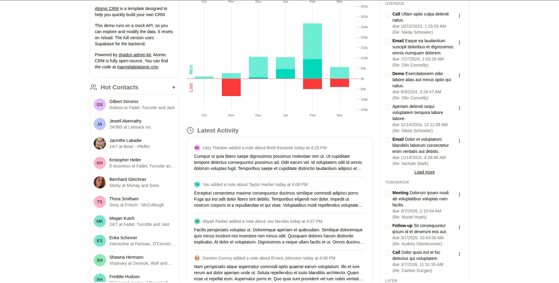 Atomic CRM March 2026 Updates