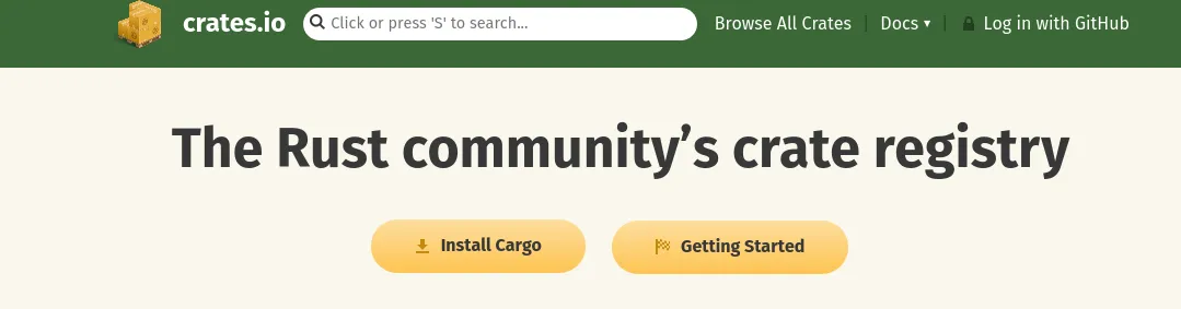 Crate registry