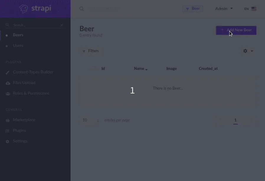 Add Beer to collection