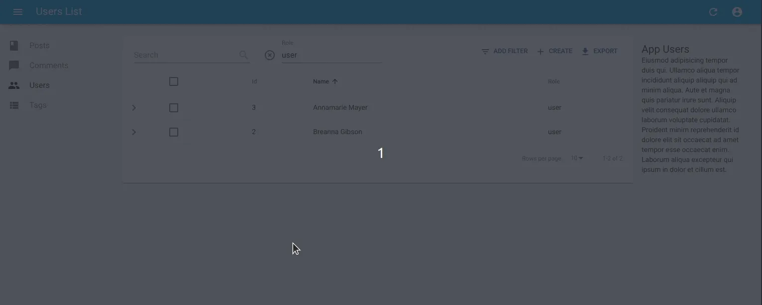Datagrid Inline Editing