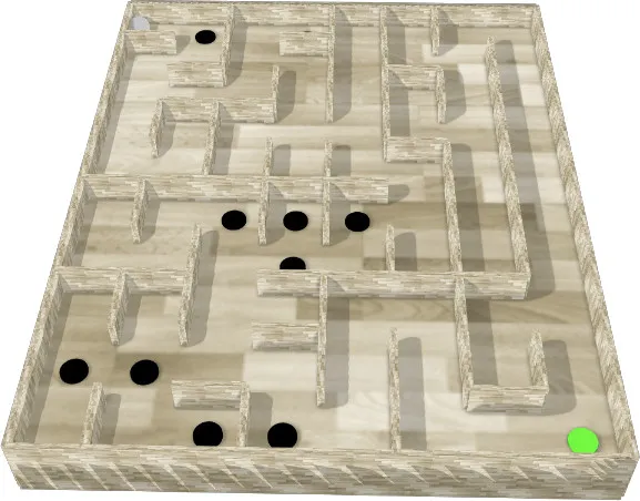 x3dom maze
