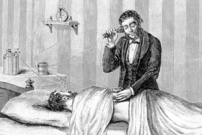 19th Century Physician At Work