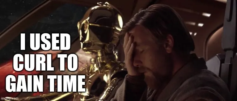 Obiwan facepalm reaction to c3po mistake