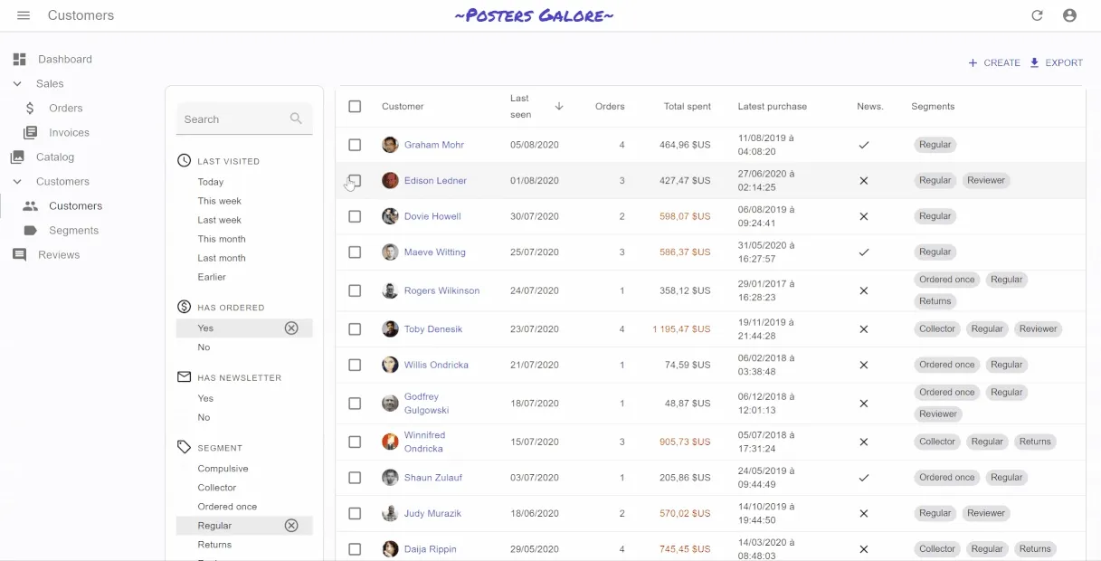 Filter Live Search