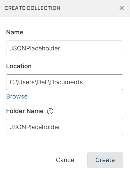 Your first collection.