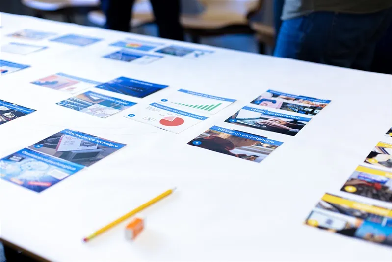La fresque en cours de création