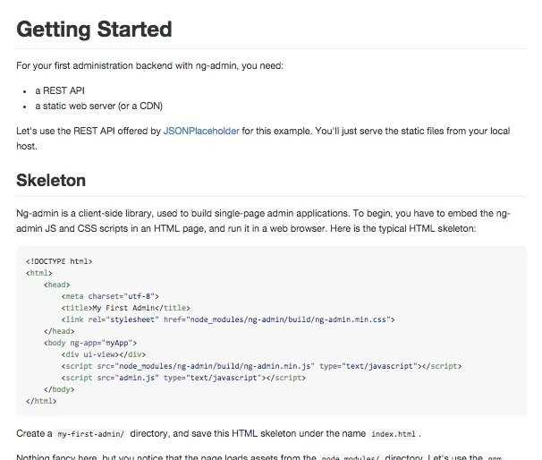 Getting started tutorial