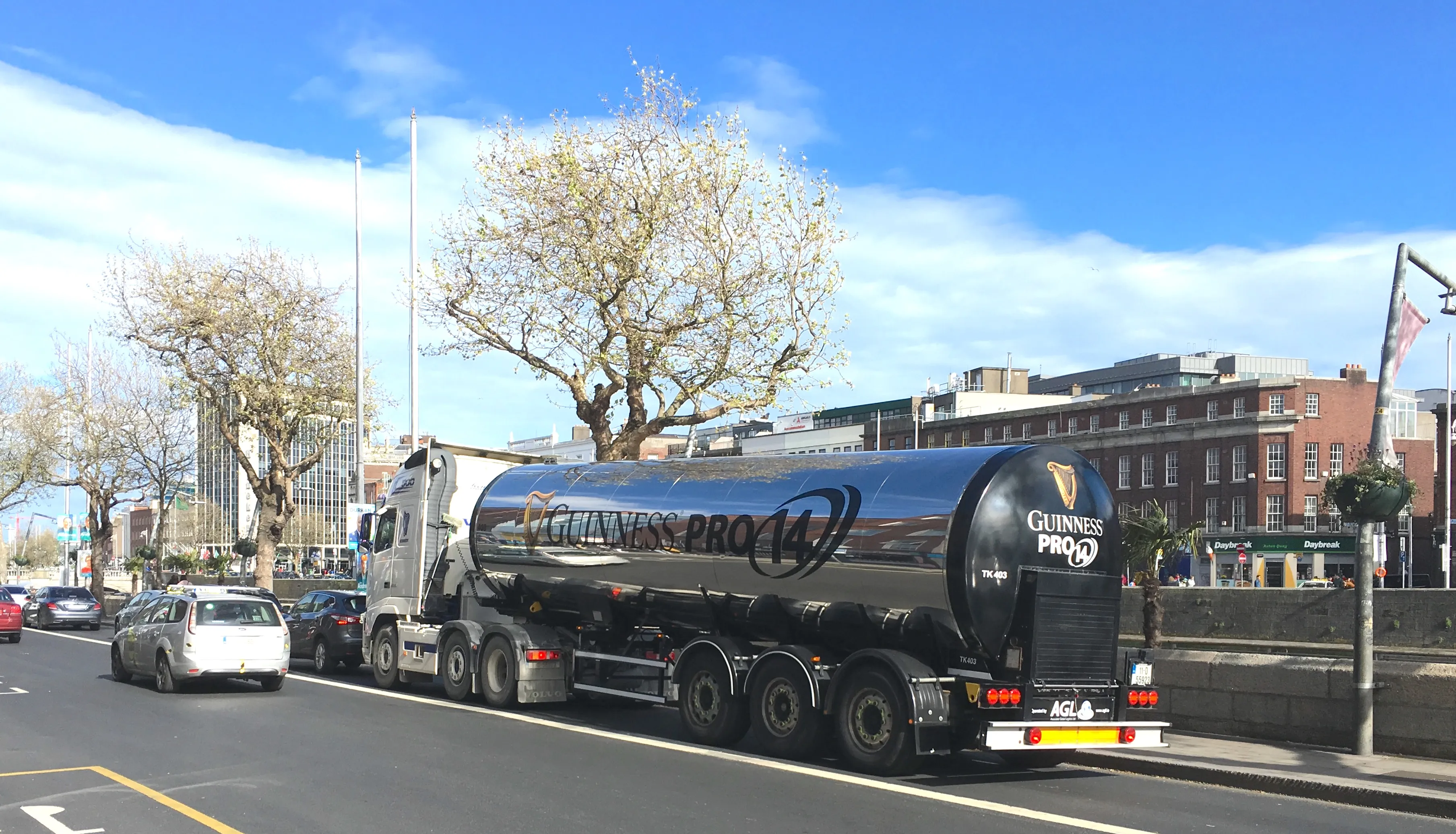 Guiness truck