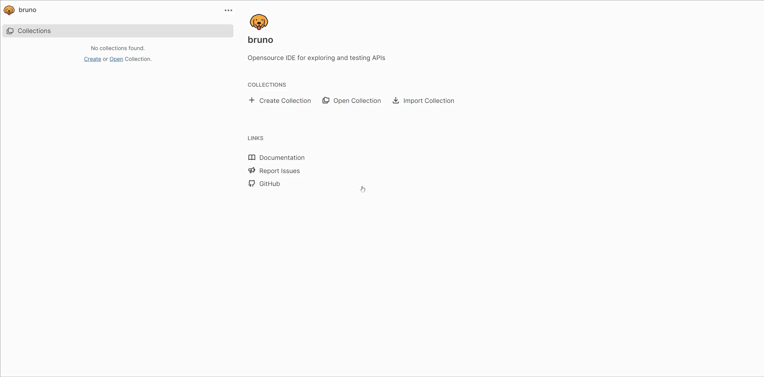 Importing a (really simple) Postman collection into Bruno.