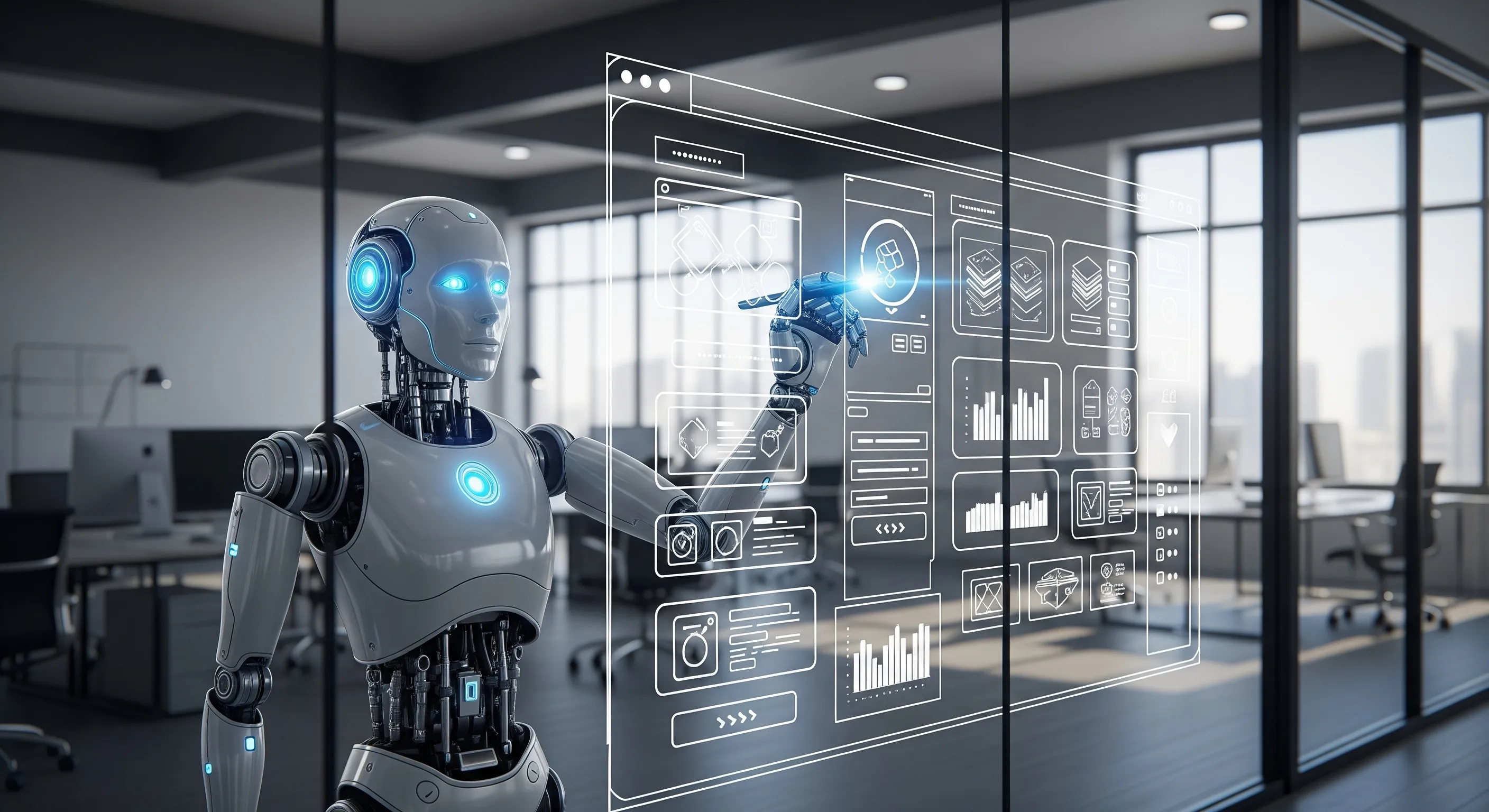 Thumbless OS: What If AI Was Generating The UI?