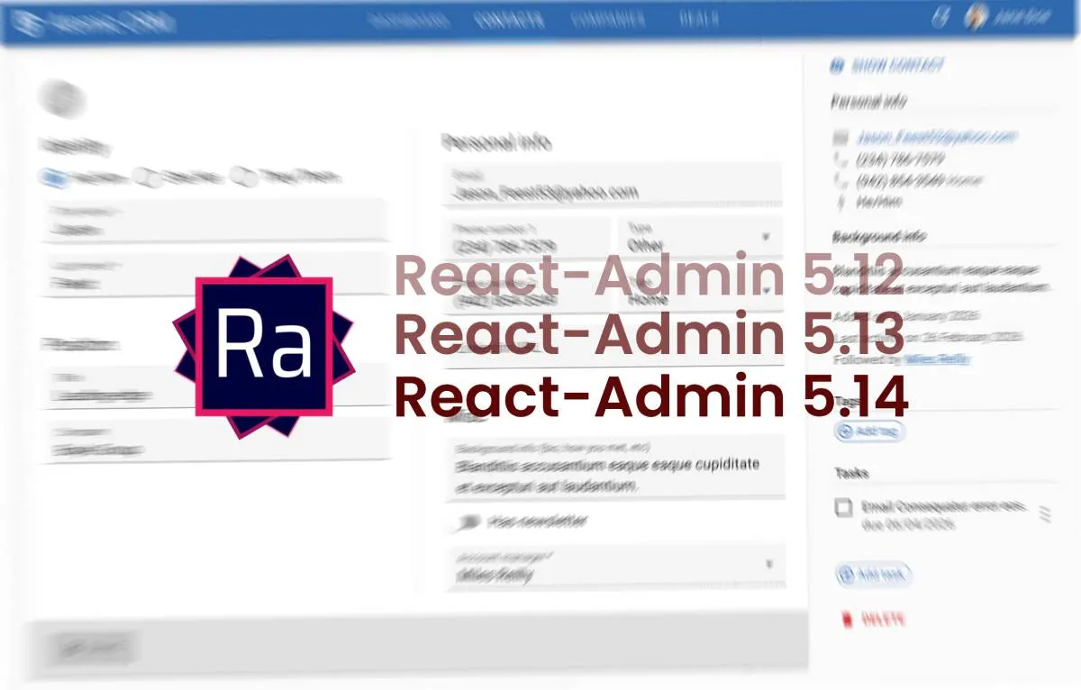 React-Admin: February 2026 Update