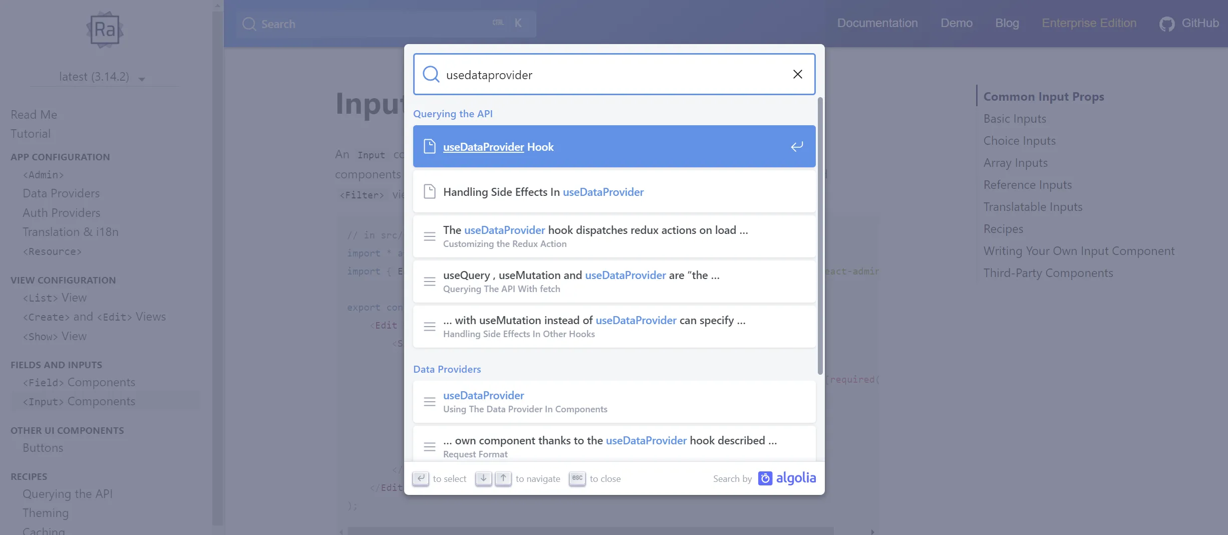 React-Admin April 2021 Update