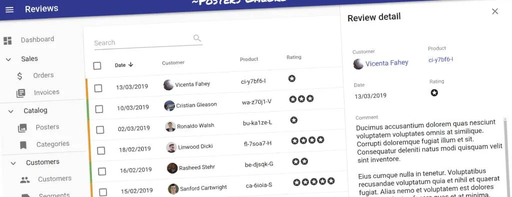 React-admin 2.8: Query Component, Data Loss Protection, Top Bar Customization, And More