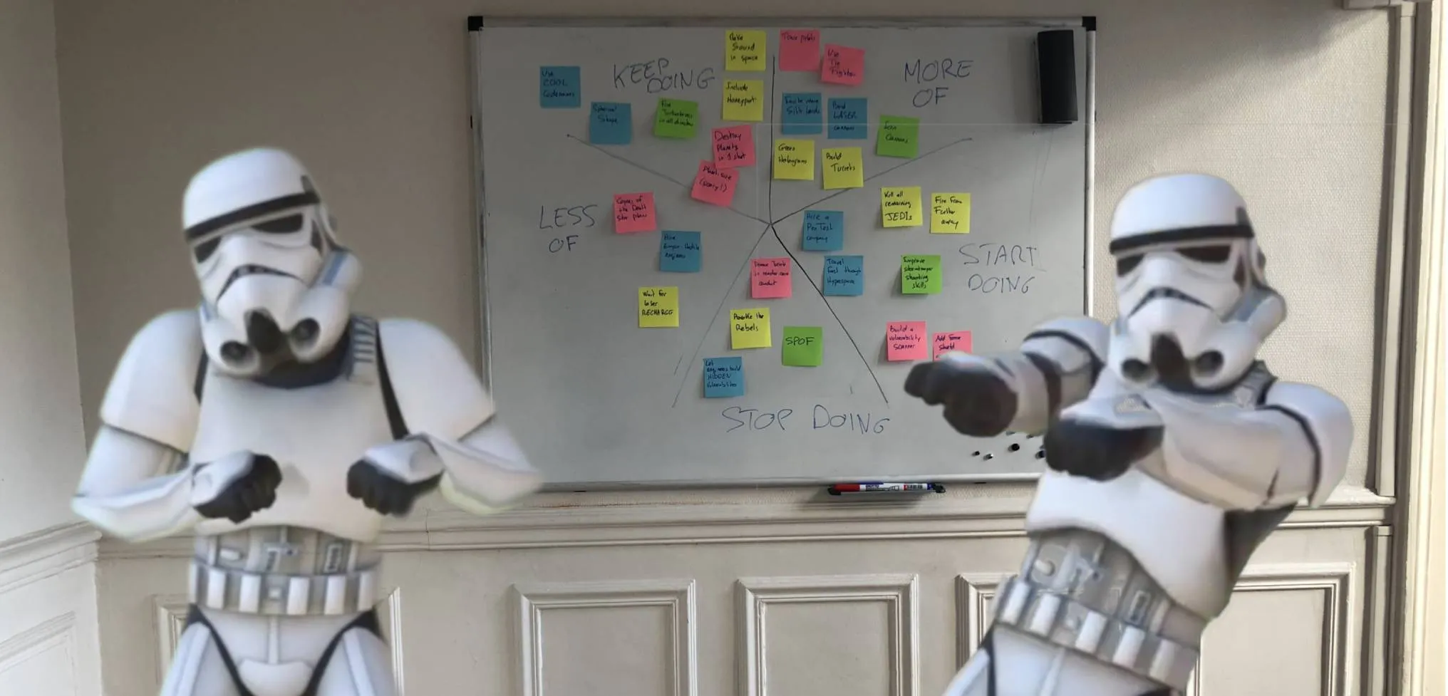 Star Wars Agile Retrospectives: The Starfish and the Death Star