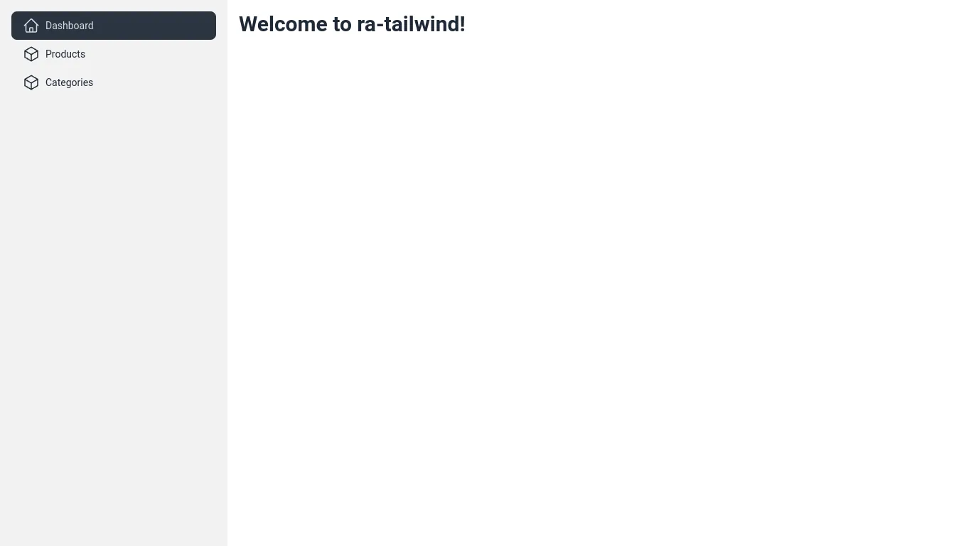 Layout With Sidebar Menu