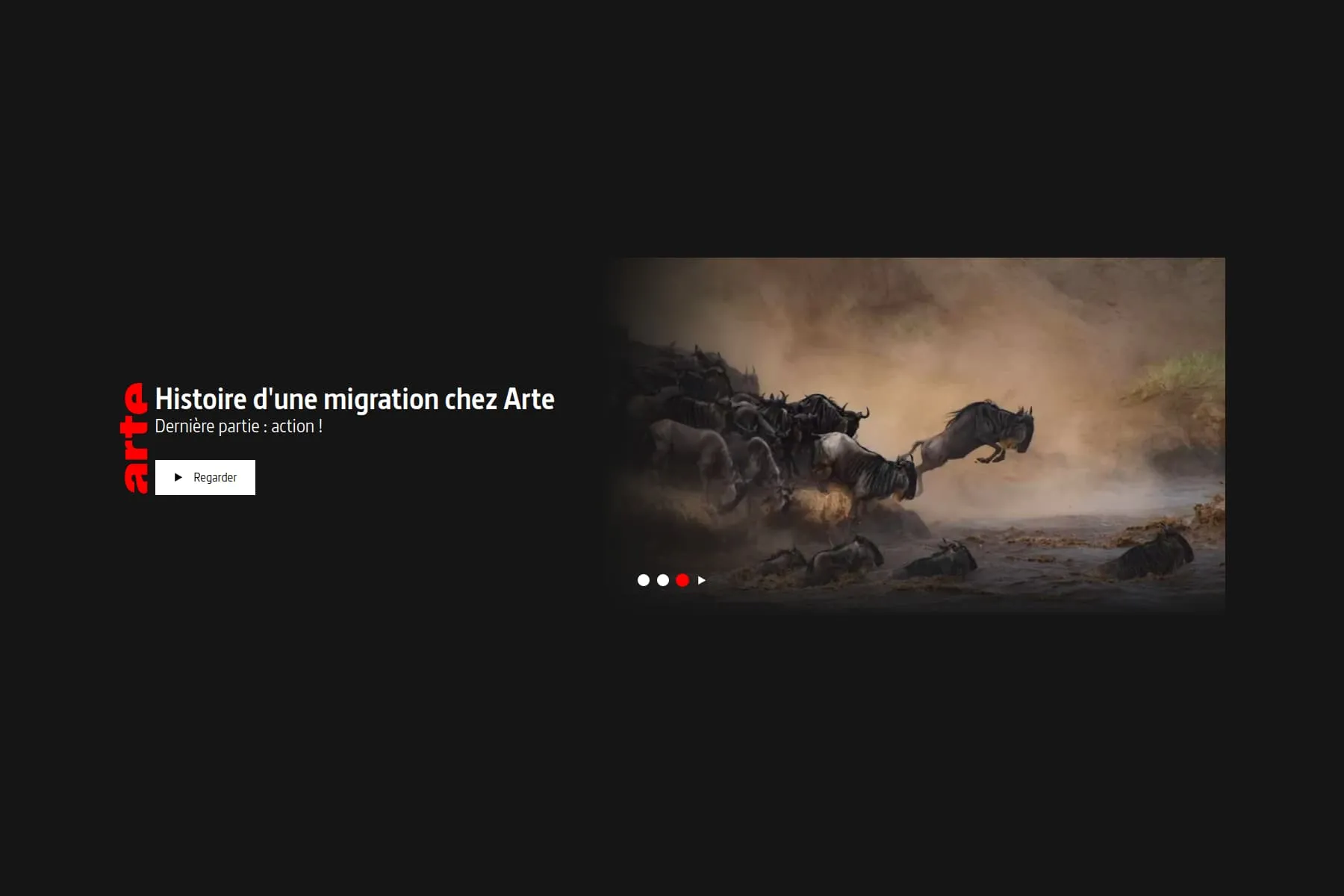 Histoire d'une migration chez Arte, partie 3/3 : action