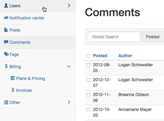 Ng-admin 0.7: Configurable Menus, Batch Actions, CSV Export, And More