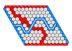 Hex Pathfinding Example