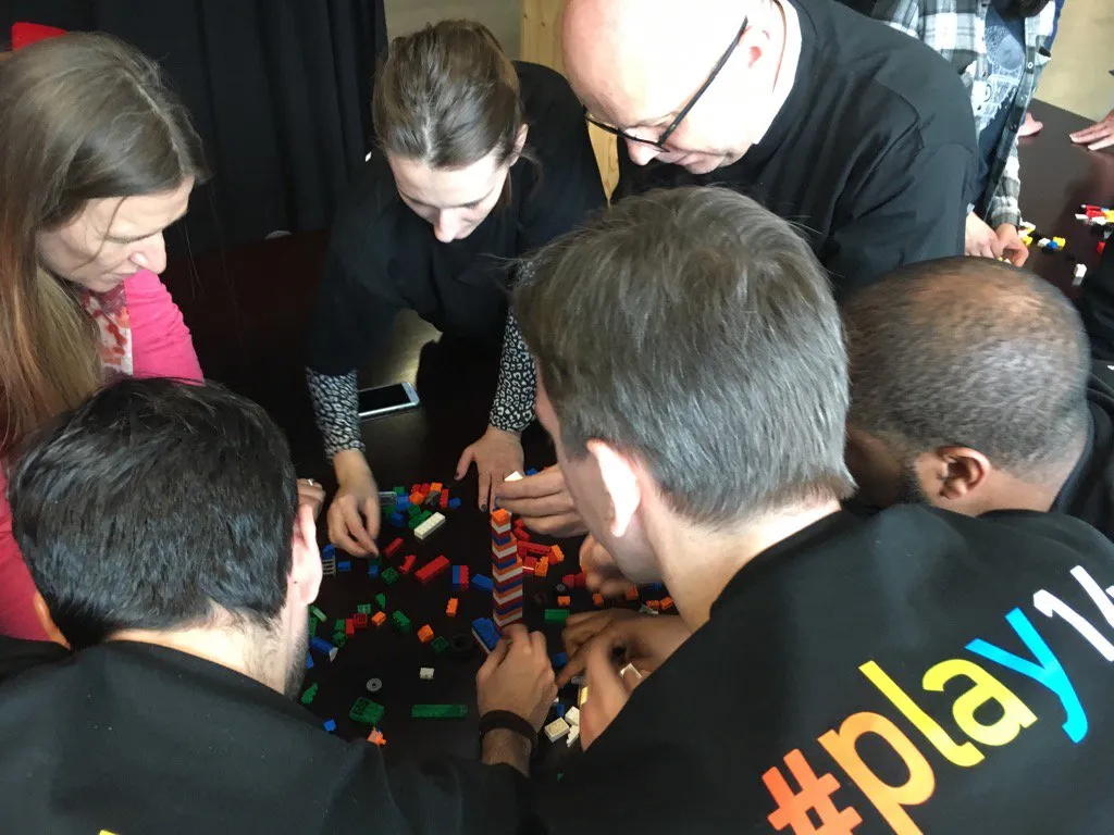 Play14: Practicing Serious Games with Talented People Is a Great Way to Learn