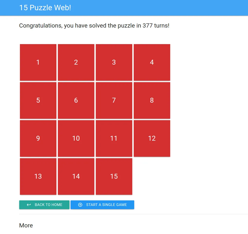 Scenario 4 : victoire