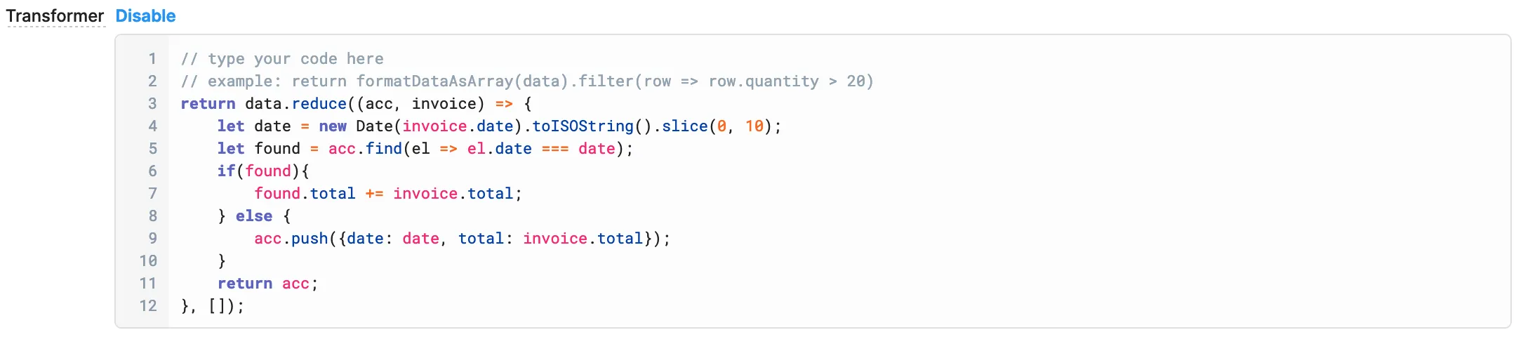 Query transformer