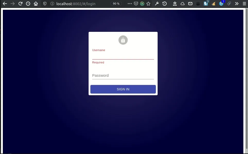 When reloading the page