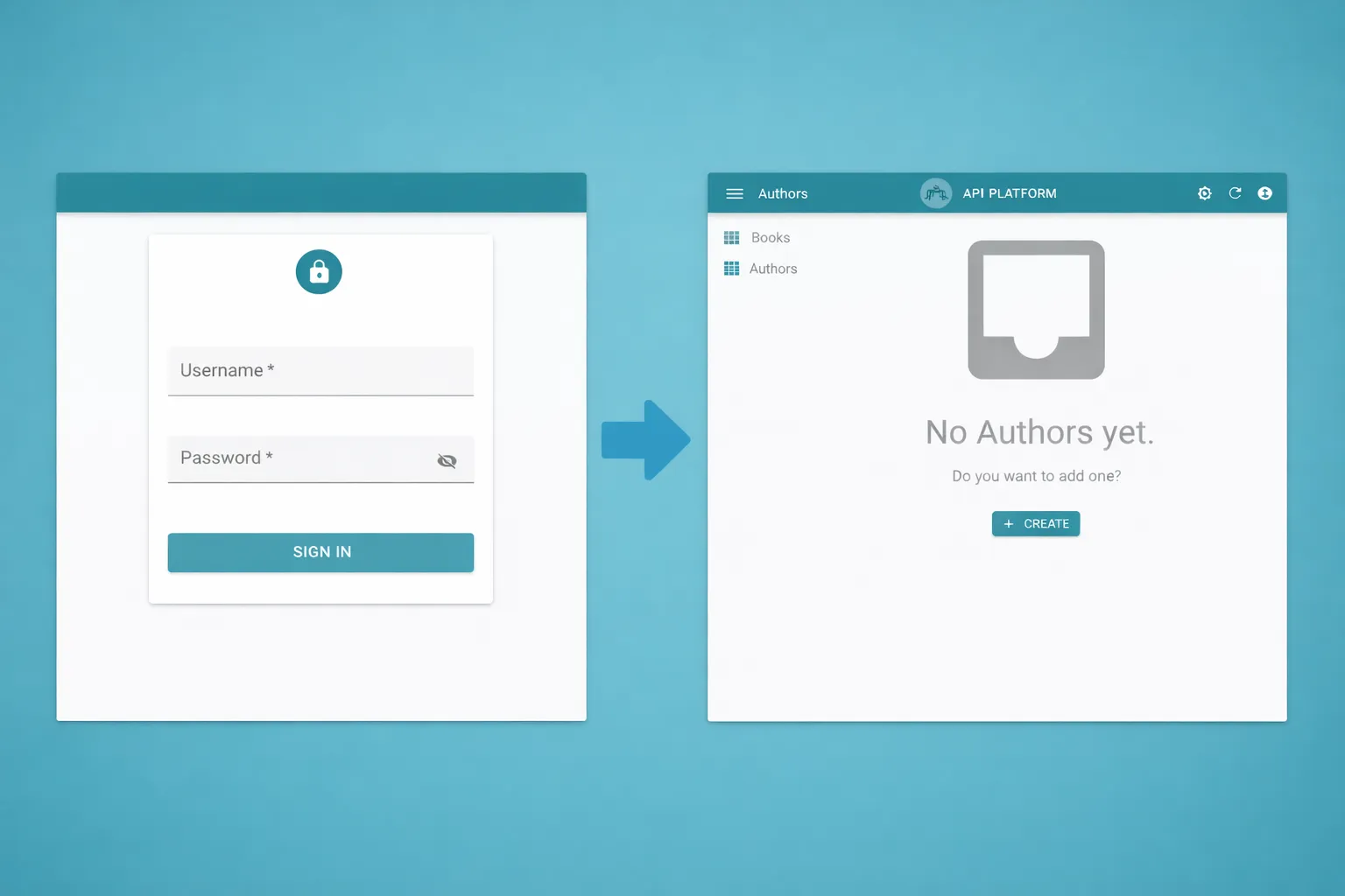 meme: Authors list empty state