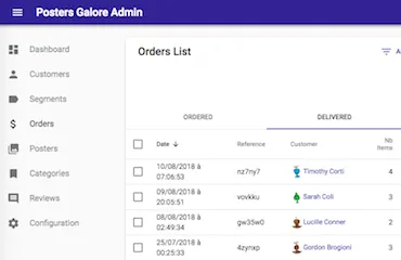 React-admin 2.3: Better UI, User Menu, Tree Shaking, Tree List, and more!