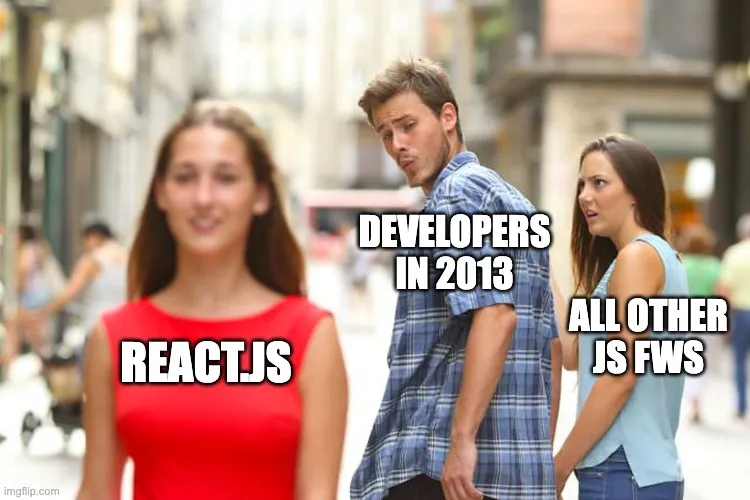 React meme