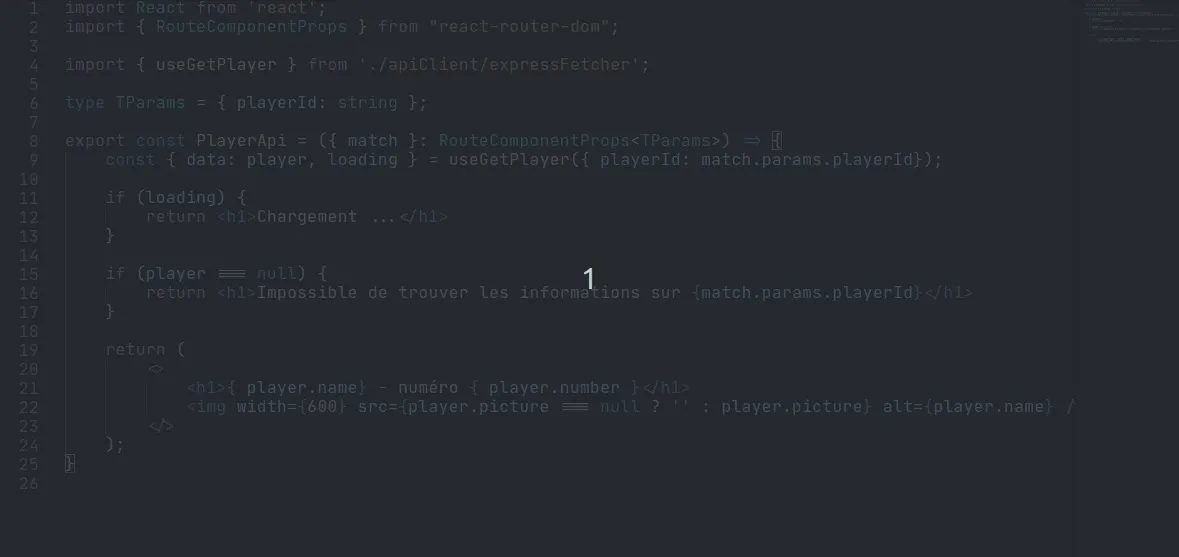 dataProvider généré par restful-react