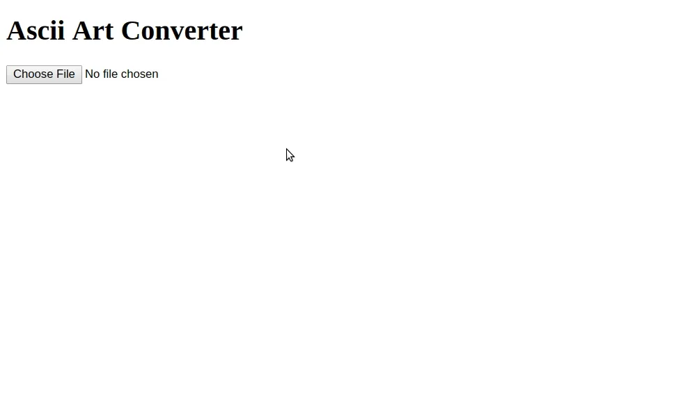 Drawing ASCII image without break lines