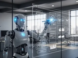 Thumbless OS: What If AI Was Generating The UI?