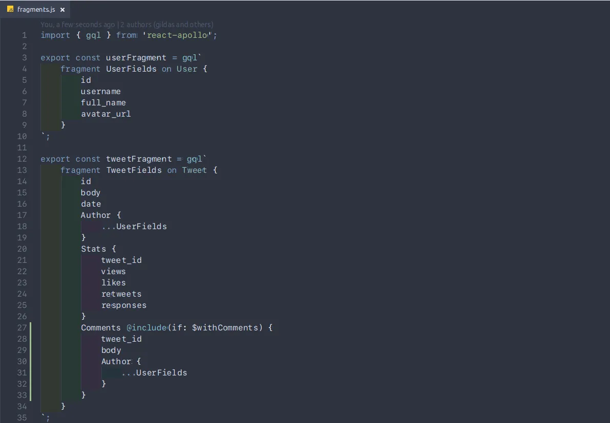 Syntax highlighting