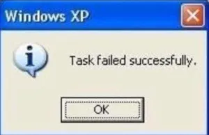 Task failed successfully