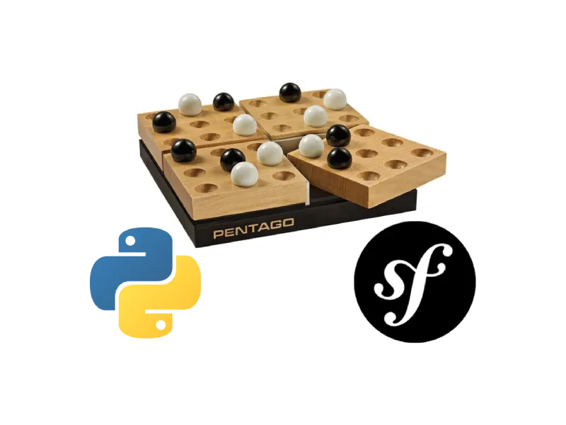 Retour d'une intégration partie 1/2 : Le pentago en Python et Symfony