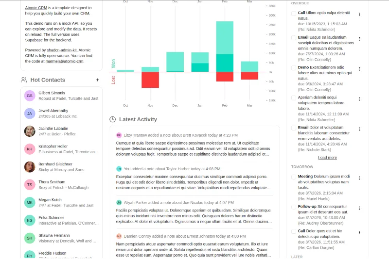 Atomic CRM March 2026 Updates